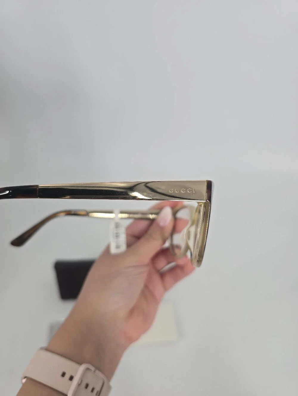 Gucci Tortoise Brown Optical Glasses with Case